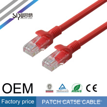 SIPU high speed 1 meter wholesale computer rj45 plug cat5 patch cord factory price cat5e cable per meter